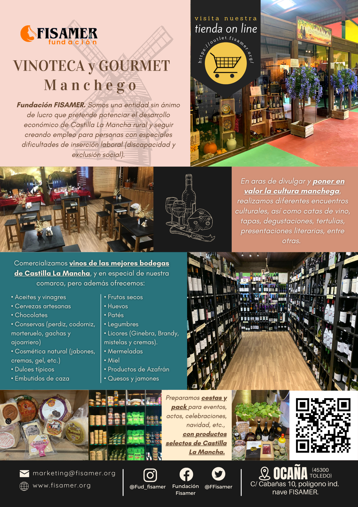 Flyer Enoteca FISAMER - Materiales Informativos