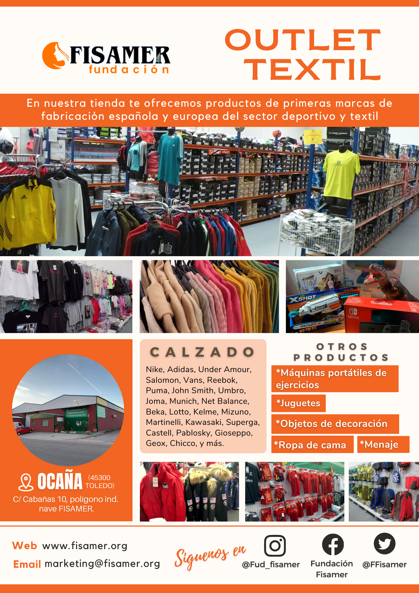 Flyer Outlet FISAMER - Materiales Informativos